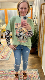 Free Spirit Leopard Tee