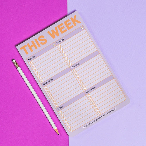 This Week Note Pad