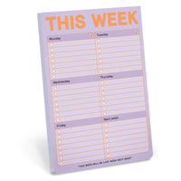 This Week Note Pad