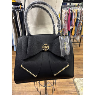Crossi Black Bow Bag