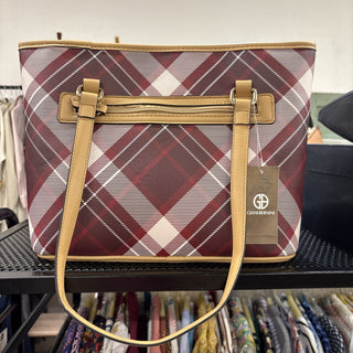 Giani Bernini Plaid Tulip Tote