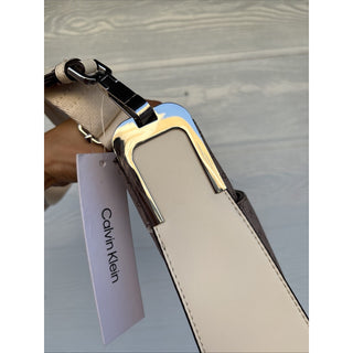 Calvin Klein Fay Signature Adjustable Crossbody with Magnetic Top Closure
