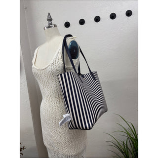 Lauren Ralph Lauren Navy faux leather reversible Tote bag