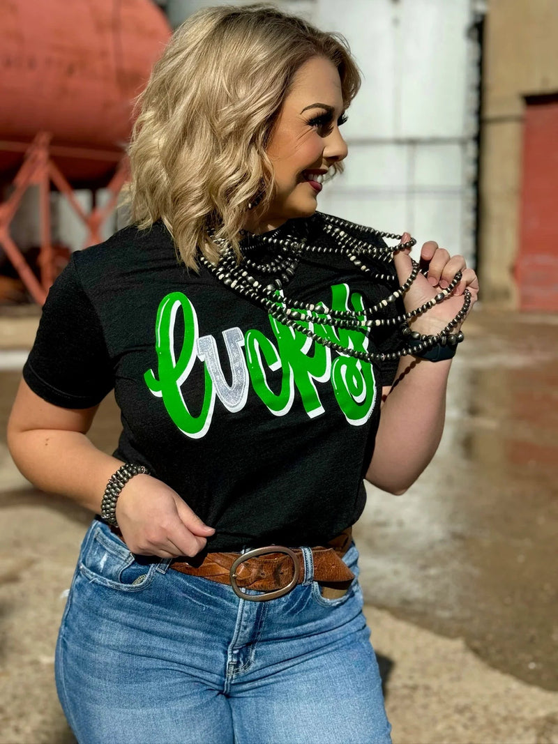 Lucky Horseshoe Tee