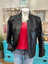 Another Love Trinity Faux Leather Blazer