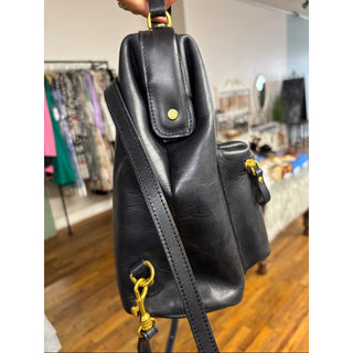 Old trend doctor Backpack with Gold Hardware leather