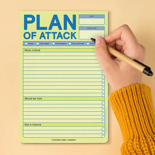 Plan of Attack Notepad