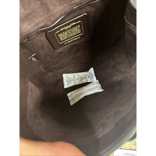 Coach Parker Convertible Quilted Leather Backpack 16 in Black