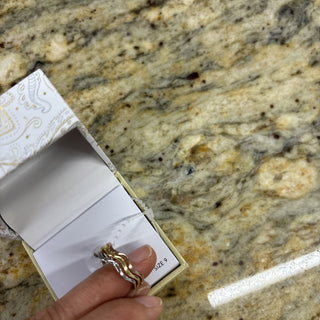Charter Club Ring Size 9 Gold Plated