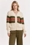 Another Love Lulu Rustic Vineyard Stripe Cardigan