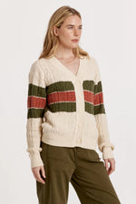 Another Love Lulu Rustic Vineyard Stripe Cardigan