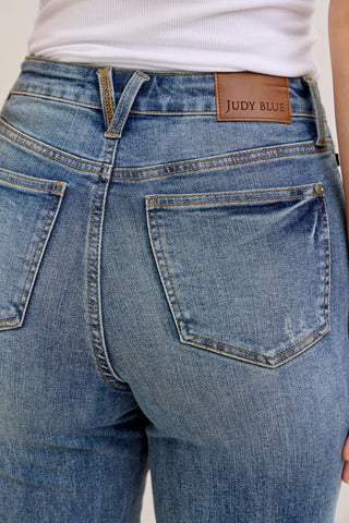 Judy Blue HR Tummy Control Straight Jeans