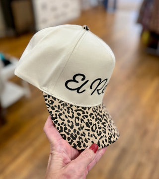 El Reno Leopard Cap