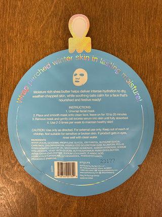 Christmas Holiday Winter Skin Soothing Facial