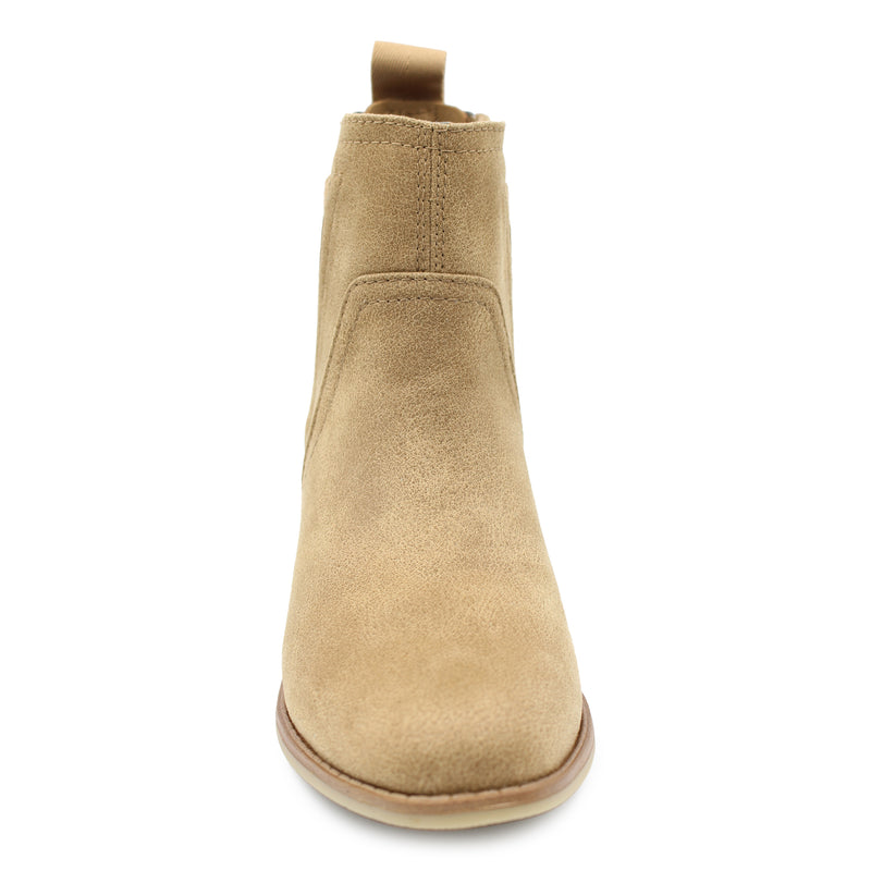 Blowfish Beam Almond Oiled Suede Boots