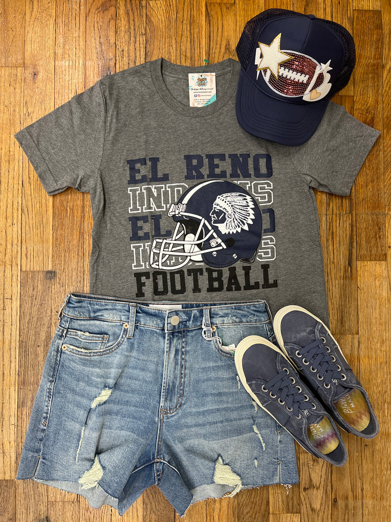 El Reno Indians Football Tee