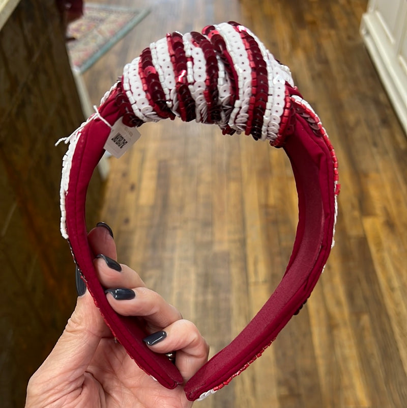 OU Sequin Headband