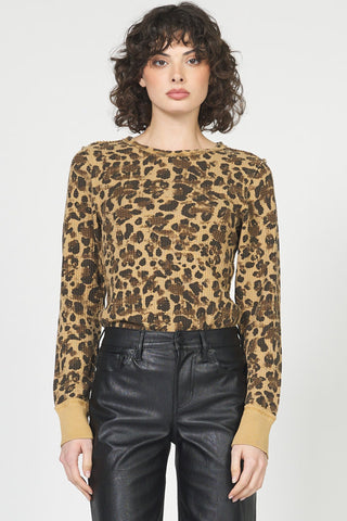 Dear John Ania Leopard Thermal Top