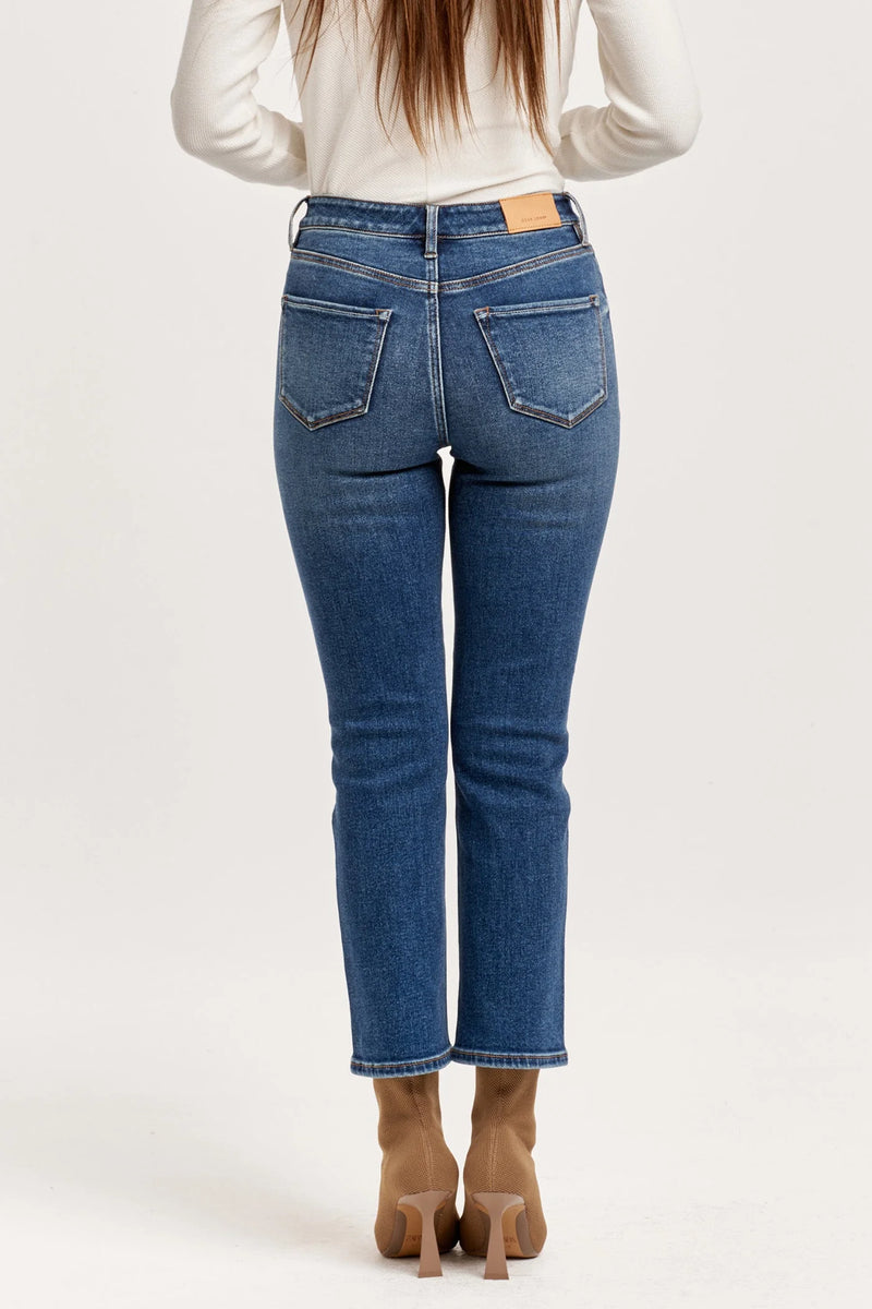 Dear John Frankie High-Rise Midtown Straight Jeans