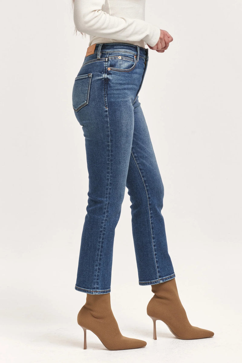 Dear John Frankie High-Rise Midtown Straight Jeans