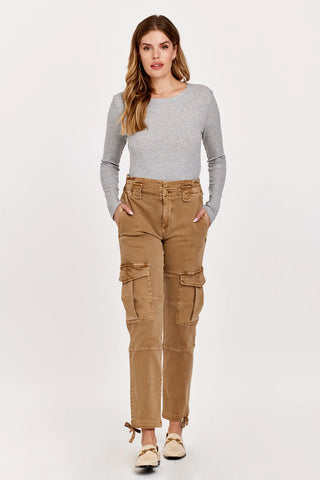 Dear John Richie High Rise Slim Straight Cargo Pants