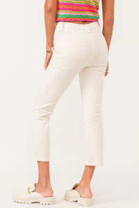 Dear John Frankie Wheat Straight Cropped Jeans