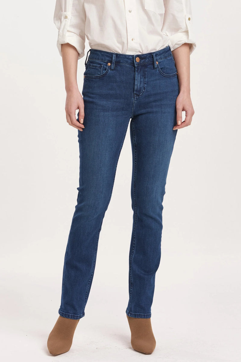 Dear John Blaire Violet Blue Slim Straight Jeans