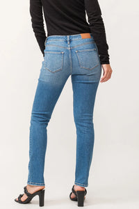 Dear John Blaire Savoy Mid Rise Slim Straight Jeans