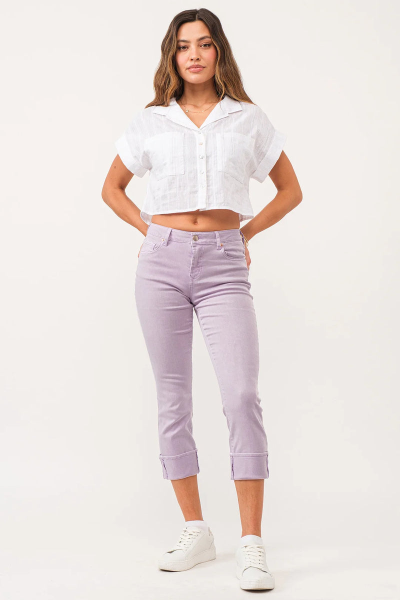 Dear John Blaire Orchid Petal Slim Straight Jeans