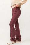 Dear John Jaxtyn Maroon Bootcut Jeans