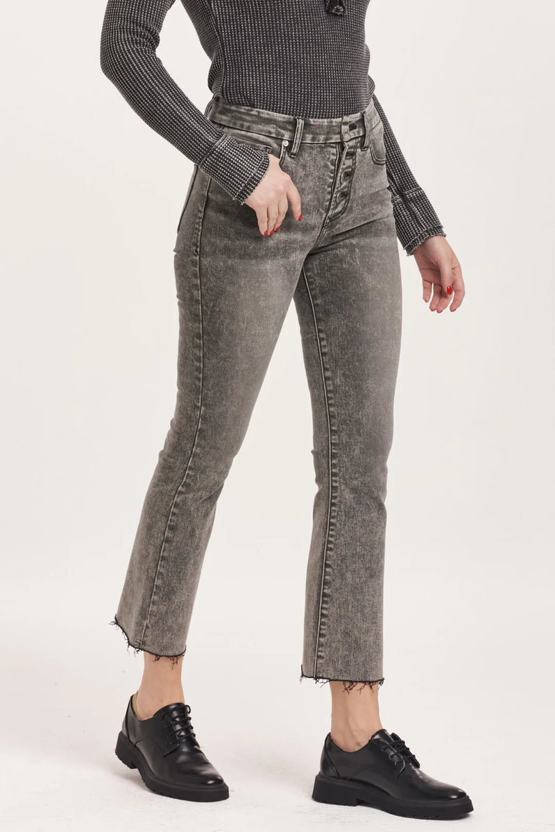 Dear John Jeanne Shade Cropped Flare Jeans