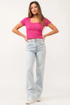 Dear John Holly Seaside Straight High Rise Jeans