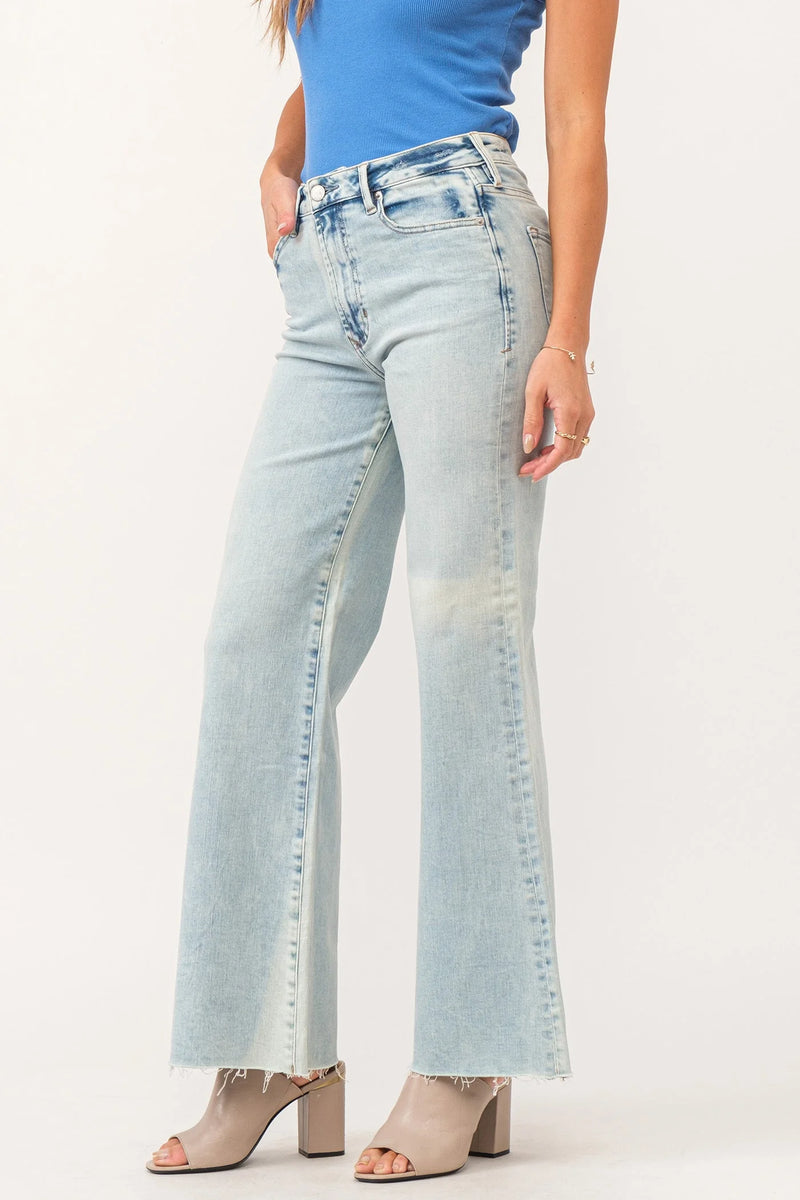 Dear John Fiona Tolleson High Rise Wide Leg Jeans