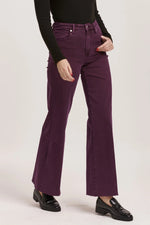 Dear John Fiona Morsaki Purple High Rise Wide Leg Jeans