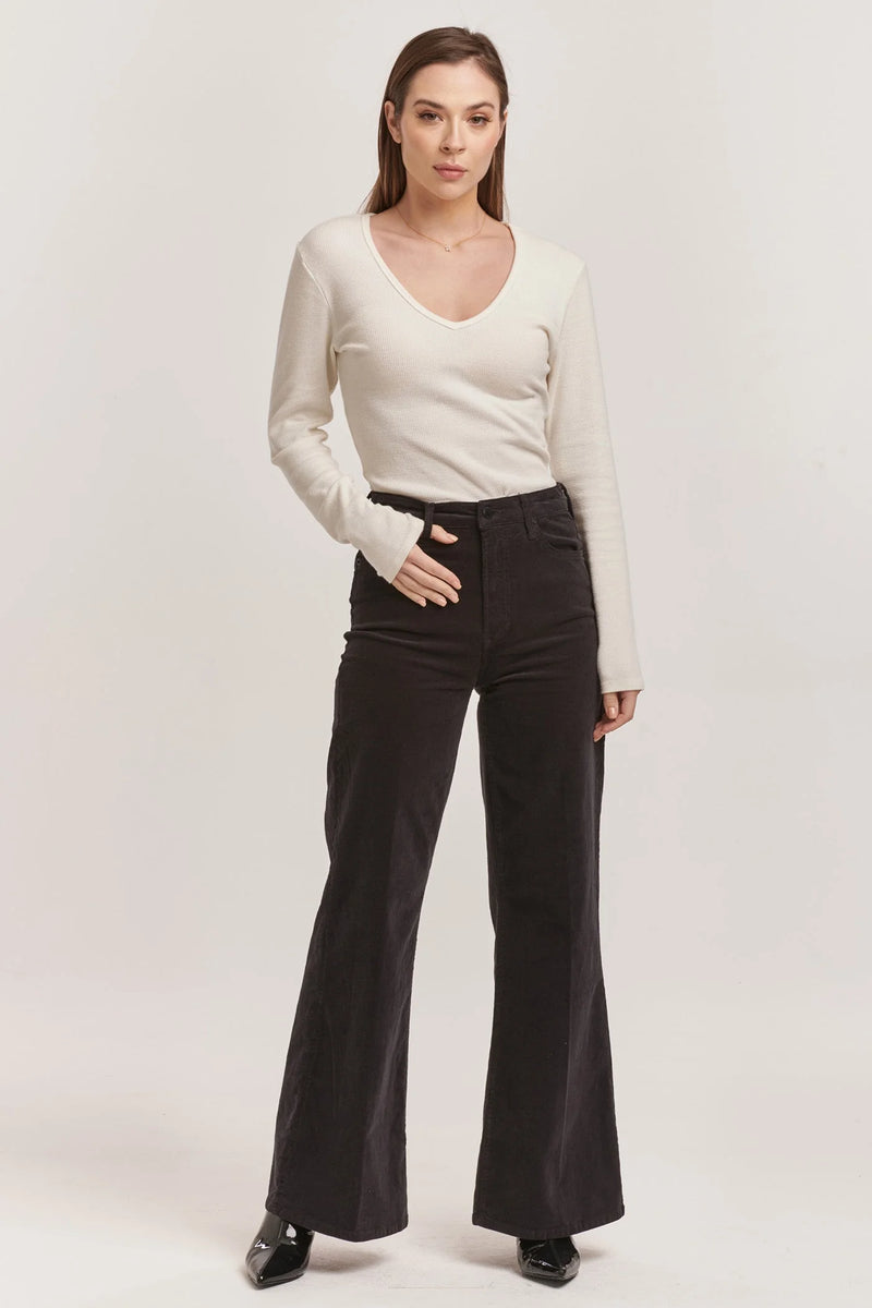 Dear John Black Corduroy Fiona Pants