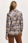 Dear John Star Blue Bleached Flannel