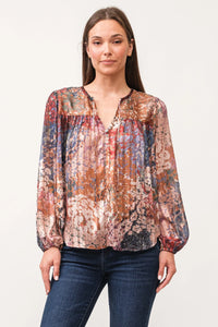 Dear John Alessia Tinsel Garden Top