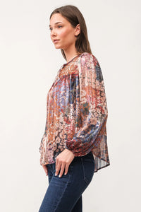 Dear John Alessia Tinsel Garden Top