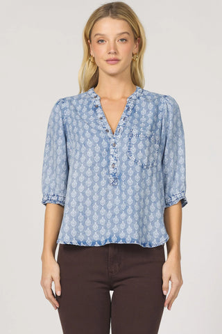 Dear John Sidney Tulip Crest Top