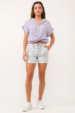 Dear John Julian Railroad Stripe Shorts