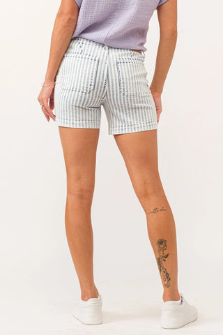 Dear John Julian Railroad Stripe Shorts