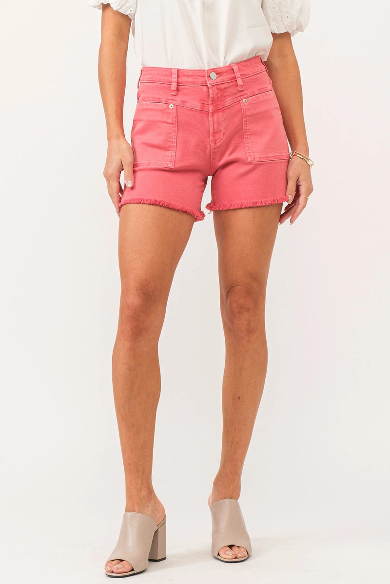 Dear John Ivy Radiant Red Shorts