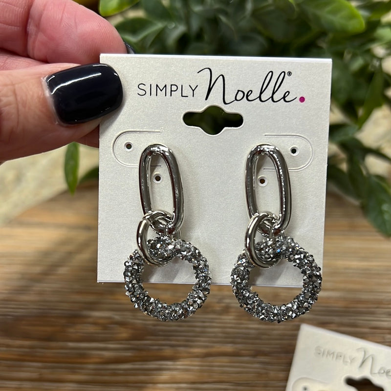 Ring Chain Earrings