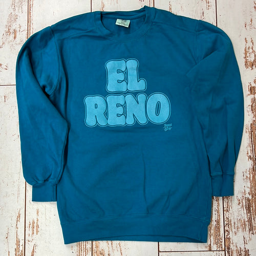 Topaz Tone on Tone Puff Ink El Reno Sweatshirt
