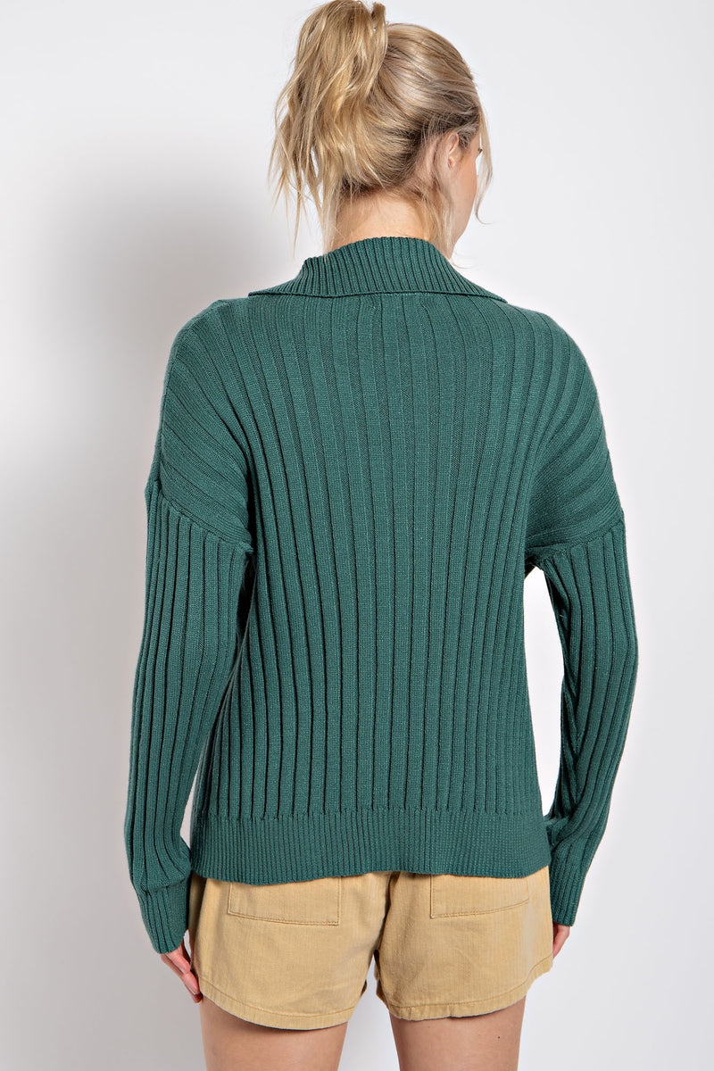 Moss Green Sweater – Bronze Seal