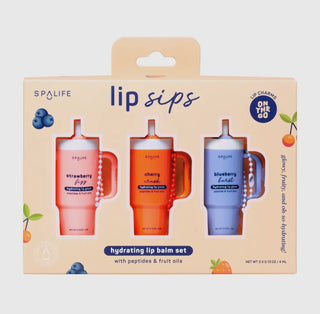 Lip Sips Hydrating Lip Balm Set
