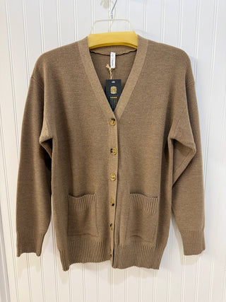 Mocha Sweater Cardigan