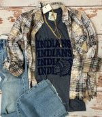 El Reno Indians Tone On Tone Tee