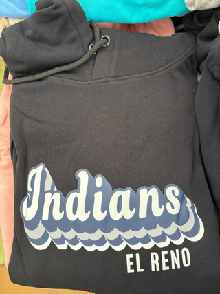 Indians El Reno peach Hoodie