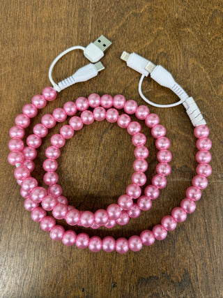 Beaded Cord Phone Charger